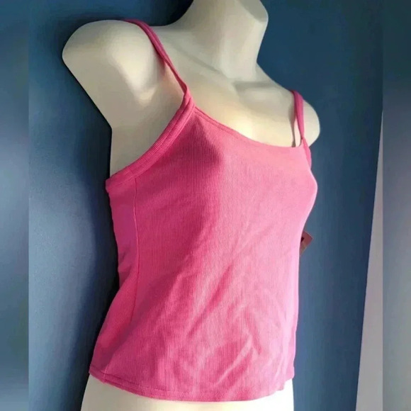 Chadwick Pink Textured Tankini Swim Top Size 8 NWT - Picture 2 of 7